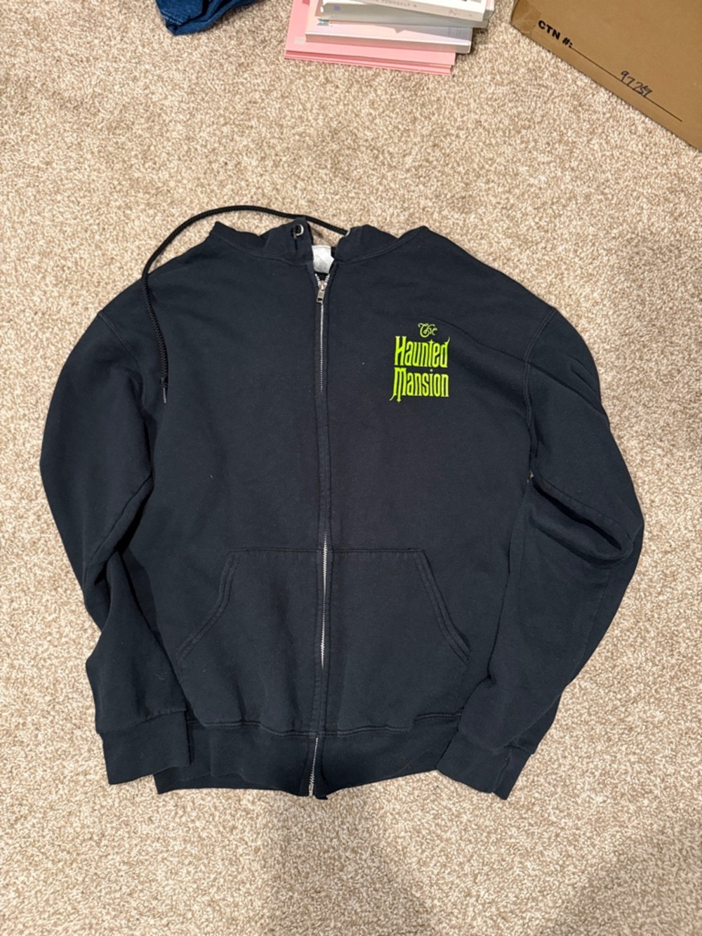 Disney Parks Black Hoodie Haunted Mansion